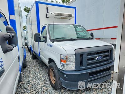 Czwarte zdjęcie samochodu z boku: 2024 FORD E350 REFRIGERATED BOX TRUCK VIN:1FDWE3FN8RDD04324 - miniatura