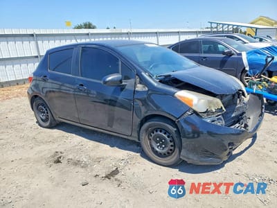 Czwarte zdjęcie samochodu z boku: 2012 TOYOTA YARIS 5-DOOR LE VIN:JTDKTUD31CD540725 - miniatura
