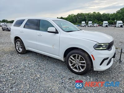 Czwarte zdjęcie samochodu z boku: 2021 DODGE DURANGO GT VIN:1C4RDJDG0MC804909 - miniatura