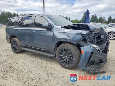 Czwarte zdjęcie samochodu z boku: 2021 CADILLAC ESCALADE SPORT PLATINUM VIN:1GYS4GKTXMR322038 - miniatura