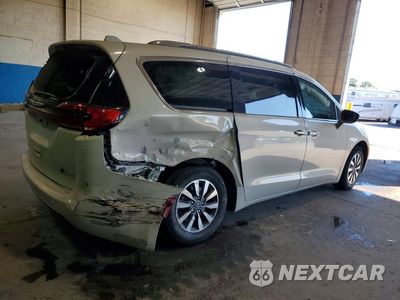 Trzecie zdjęcie samochodu z tyłu: 2021 CHRYSLER PACIFICA HYBRID TOURING L VIN:2C4RC1L7XMR586988 - miniatura