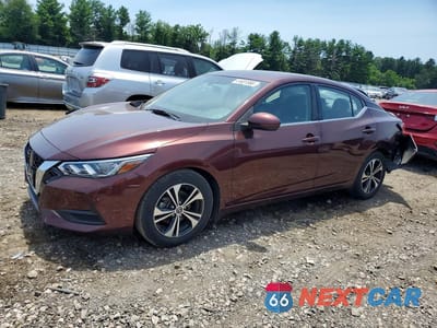 2022 NISSAN SENTRA SV 3N1AB8CV8NY248355 - główne zdjęcie licytacji z USA - miniatura