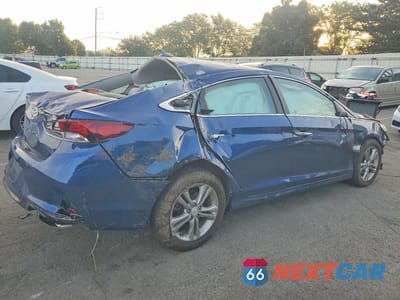 Trzecie zdjęcie samochodu z tyłu: 2018 HYUNDAI SONATA SEL+ VIN:5NPE34AFXJH726413 - miniatura