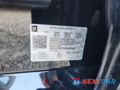Zdjęcie 13 z 13 samochodu: 2018 GMC YUKON XL C1500 SLT VIN:1GKS1GKC9JR262462 - miniatura