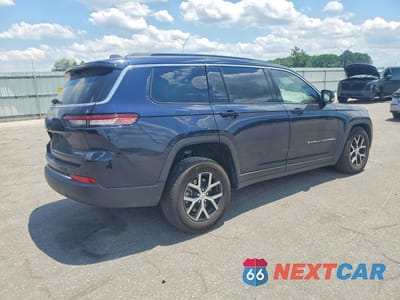 Trzecie zdjęcie samochodu z tyłu: 2024 JEEP GRAND CHEROKEE L LIMITED VIN:1C4RJKBG0R8524807 - miniatura