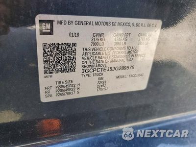 Zdjęcie 12 z 12 samochodu: 2018 CHEVROLET SILVERADO C1500 HIGH COUNTRY VIN:3GCPCTEJ5JG289575 - miniatura