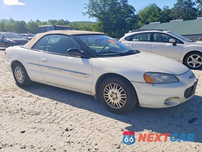 Czwarte zdjęcie samochodu z boku: 2001 CHRYSLER SEBRING LX VIN:1C3EL45U91N615221 - miniatura