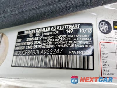 Zdjęcie 12 z 12 samochodu: 2014 MERCEDES-BENZ C 300 4MATIC VIN:WDDGF8AB3EA922247 - miniatura