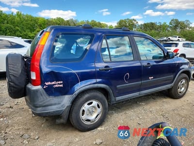 Trzecie zdjęcie samochodu z tyłu: 2004 HONDA CR-V LX VIN:SHSRD78504U250066 - miniatura