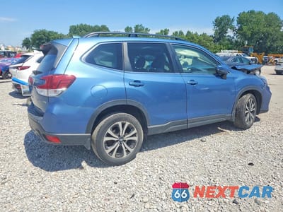 Trzecie zdjęcie samochodu z tyłu: 2021 SUBARU FORESTER LIMITED VIN:JF2SKAUC1MH517863 - miniatura
