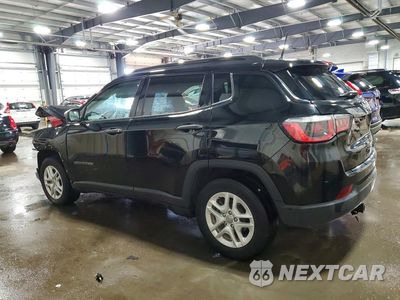 Drugie zdjęcie samochodu z przodu: 2017 JEEP COMPASS SPORT VIN:3C4NJCAB8HT672620 - miniatura