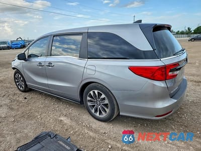 Drugie zdjęcie samochodu z przodu: 2024 HONDA ODYSSEY EXL VIN:5FNRL6H69RB060836 - miniatura