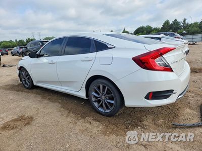 Drugie zdjęcie samochodu z przodu: 2019 HONDA CIVIC EX VIN:19XFC1F34KE203279 - miniatura