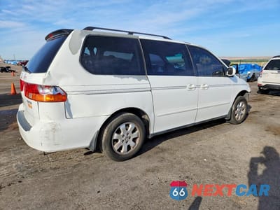 Trzecie zdjęcie samochodu z tyłu: 2003 HONDA ODYSSEY EX VIN:5FNRL18613B082162 - miniatura