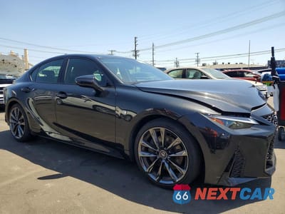 Czwarte zdjęcie samochodu z boku: 2025 LEXUS IS 350 F SPORT VIN:JTHGZ1B26S5084984 - miniatura