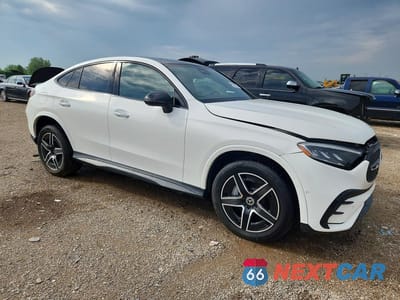 Czwarte zdjęcie samochodu z boku: 2024 MERCEDES-BENZ GLC COUPE 300 4MATIC VIN:W1NKJ4HB0RF099036 - miniatura