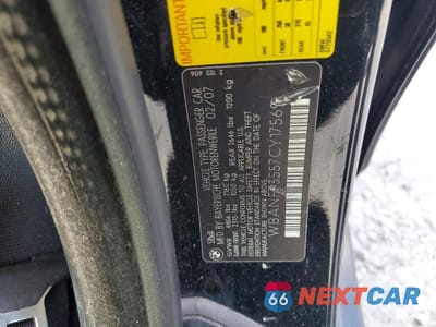 Zdjęcie 12 z 12 samochodu: 2007 BMW 530 XI VIN:WBANF73557CY17569 - miniatura