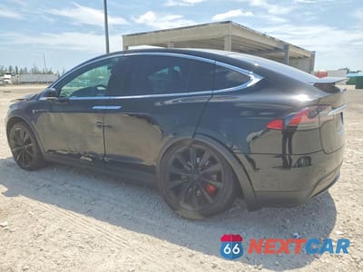 Drugie zdjęcie samochodu z przodu: 2020 TESLA MODEL X VIN:5YJXCDE47LF299419 - miniatura