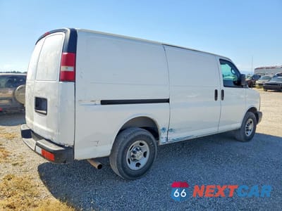 Trzecie zdjęcie samochodu z tyłu: 2010 CHEVROLET EXPRESS G2500 VIN:1GCZGFBA7A1141462 - miniatura