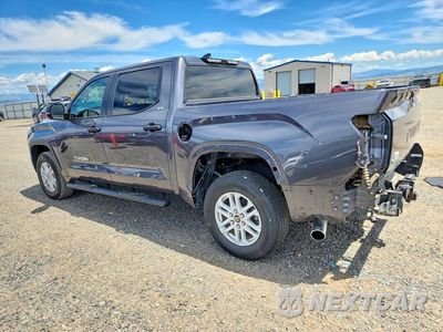 Drugie zdjęcie samochodu z przodu: 2024 TOYOTA TUNDRA SR5 VIN:5TFLA5DB0RX137267 - miniatura