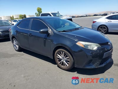 Czwarte zdjęcie samochodu z boku: 2014 TOYOTA COROLLA LE VIN:5YFBURHE8EP161419 - miniatura