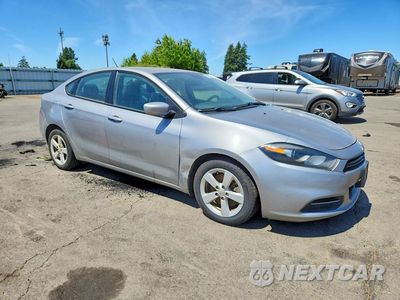 Czwarte zdjęcie samochodu z boku: 2016 DODGE DART SXT VIN:1C3CDFBB2GD592589 - miniatura