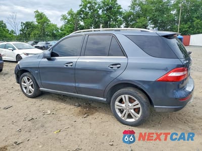 Drugie zdjęcie samochodu z przodu: 2012 MERCEDES-BENZ ML 350 BLUETEC VIN:4JGDA2EBXCA025650 - miniatura