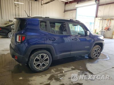 Trzecie zdjęcie samochodu z tyłu: 2017 JEEP RENEGADE LIMITED VIN:ZACCJBDBXHPE85707 - miniatura
