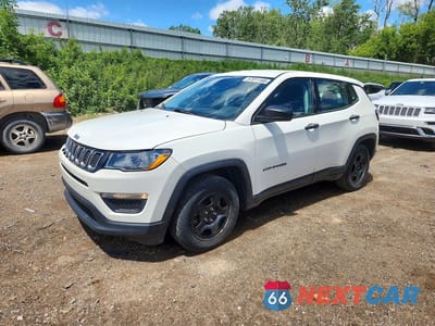 2020 JEEP COMPASS SPORT 3C4NJCAB8LT253031 - główne zdjęcie licytacji z USA - miniatura