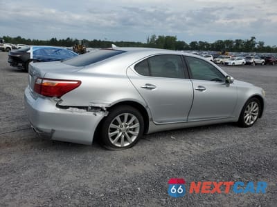 Trzecie zdjęcie samochodu z tyłu: 2010 LEXUS LS 460 VIN:JTHCL5EF4A5007356 - miniatura