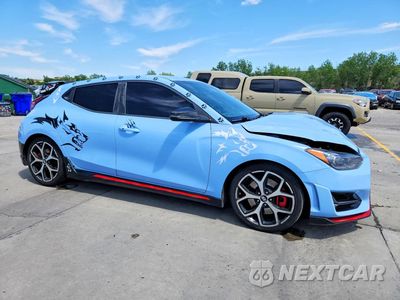 Czwarte zdjęcie samochodu z boku: 2019 HYUNDAI VELOSTER N BASE VIN:KMHT36AHXKU002017 - miniatura