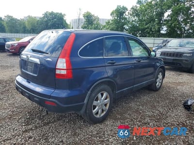 Trzecie zdjęcie samochodu z tyłu: 2009 HONDA CR-V EX VIN:5J6RE48559L011999 - miniatura