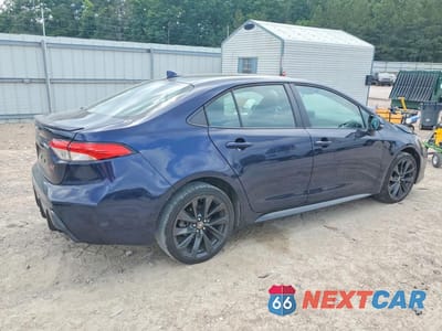 Trzecie zdjęcie samochodu z tyłu: 2023 TOYOTA COROLLA SE VIN:5YFS4MCE7PP162624 - miniatura