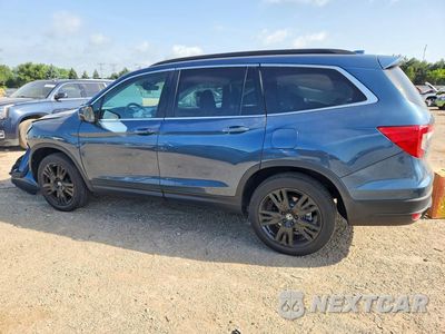 Drugie zdjęcie samochodu z przodu: 2022 HONDA PILOT SE VIN:5FNYF6H21NB044639 - miniatura