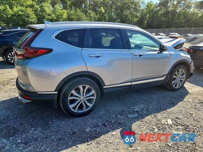 Trzecie zdjęcie samochodu z tyłu: 2020 HONDA CR-V TOURING VIN:7FART6H93LE021066 - miniatura