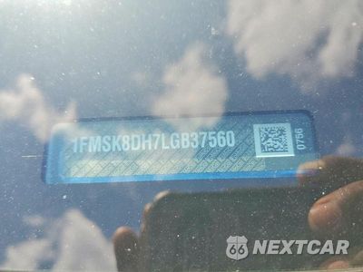 Zdjęcie 13 z 13 samochodu: 2020 FORD EXPLORER XLT VIN:1FMSK8DH7LGB37560 - miniatura