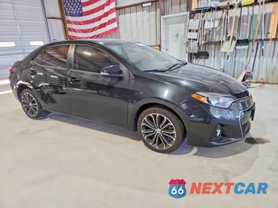 Czwarte zdjęcie samochodu z boku: 2015 TOYOTA COROLLA S PLUS VIN:5YFBURHE1FP362399 - miniatura