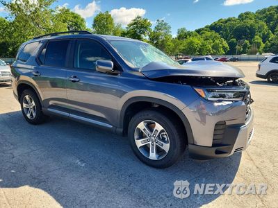 Czwarte zdjęcie samochodu z boku: 2026 HONDA PILOT EXL VIN:5FNYG1H46TB028502 - miniatura