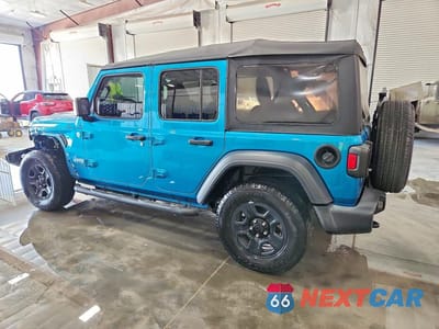 Drugie zdjęcie samochodu z przodu: 2020 JEEP WRANGLER UNLIMITED SPORT VIN:1C4HJXDN3LW289052 - miniatura