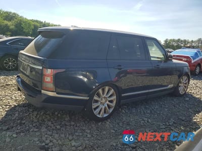 Trzecie zdjęcie samochodu z tyłu: 2014 LAND ROVER RANGE ROVER SUPERCHARGED VIN:SALGS3TF0EA156821 - miniatura