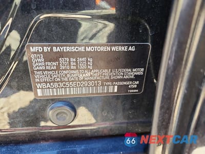 Zdjęcie 12 z 12 samochodu: 2014 BMW 535 XI VIN:WBA5B3C55ED293013 - miniatura