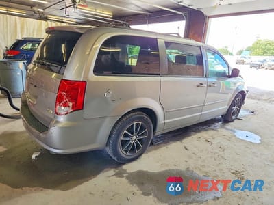 Trzecie zdjęcie samochodu z tyłu: 2017 DODGE GRAND CARAVAN GT VIN:2C4RDGEG3HR791331 - miniatura