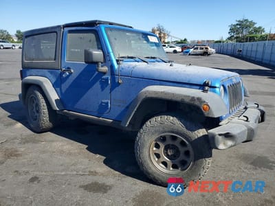 Czwarte zdjęcie samochodu z boku: 2015 JEEP WRANGLER SPORT VIN:1C4AJWAG8FL510474 - miniatura