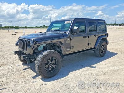2019 JEEP WRANGLER UNLIMITED SAHARA 1C4HJXEG7KW574657 - główne zdjęcie licytacji z USA - miniatura