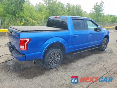 Trzecie zdjęcie samochodu z tyłu: 2015 FORD F150 SUPERCREW VIN:1FTEW1EF9FFA52675 - miniatura