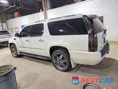 Drugie zdjęcie samochodu z przodu: 2014 CADILLAC ESCALADE ESV PLATINUM VIN:1GYS4KEF3ER165091 - miniatura