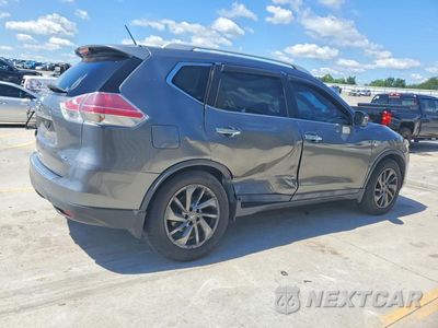 Trzecie zdjęcie samochodu z tyłu: 2015 NISSAN ROGUE SL VIN:5N1AT2MT6FC862279 - miniatura