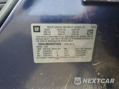 Zdjęcie 13 z 13 samochodu: 2013 CHEVROLET EQUINOX LT VIN:2GNALDEK6D6279844 - miniatura