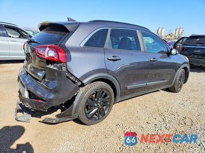 Trzecie zdjęcie samochodu z tyłu: 2018 KIA NIRO EX VIN:KNDCC3LCXJ5134451 - miniatura