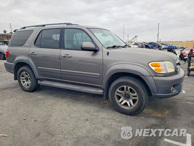 Czwarte zdjęcie samochodu z boku: 2004 TOYOTA SEQUOIA LIMITED VIN:5TDBT48A74S225457 - miniatura